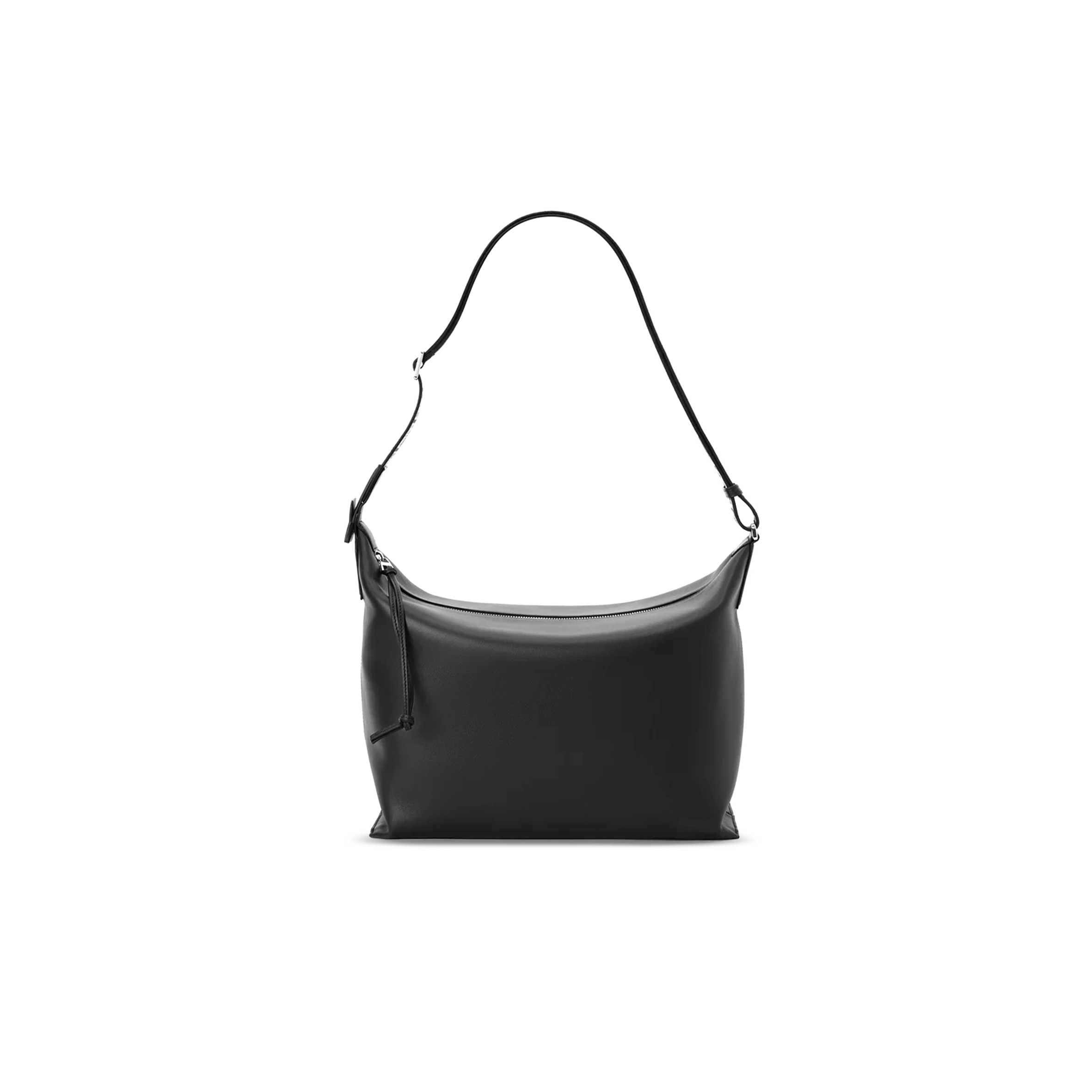 LOEWE CUBI CROSSBODY BAG IN SUPPLE SMOOTH CALFSKIN AND JACQUARD B906K70X13 (44*30*18cm)